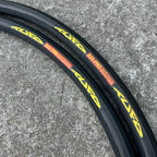 NOS TUFO S33 Pro 700x21c Tubular Tires Set Pair Black Road