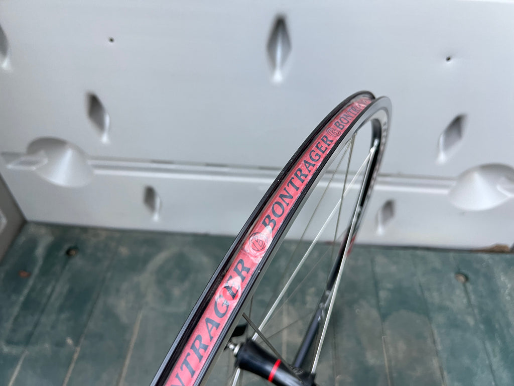 Bontrager Race Lite 700c Clincher 8/9/10 Speed Road Black Wheelset Wheels 130