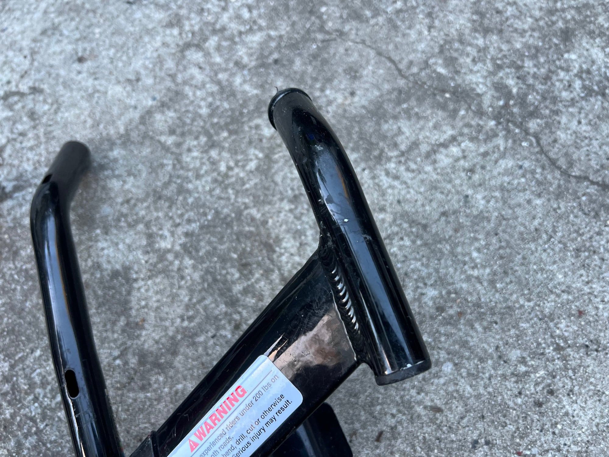 Vision TriMax 1” Threadless Triathlon Bars Cockpit Black Vintage Road Bike