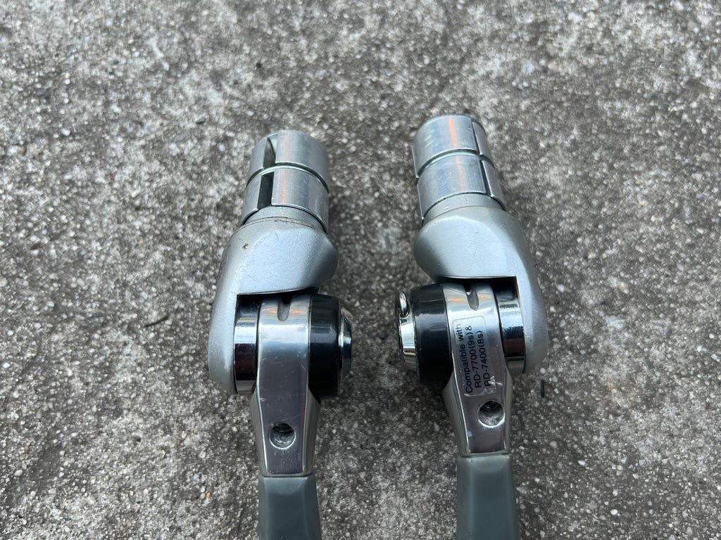 Shimano Dura Ace SL-BS77 2/3x9 Speed Bar End Shifters Touring Road Bike Vintage Friction Index