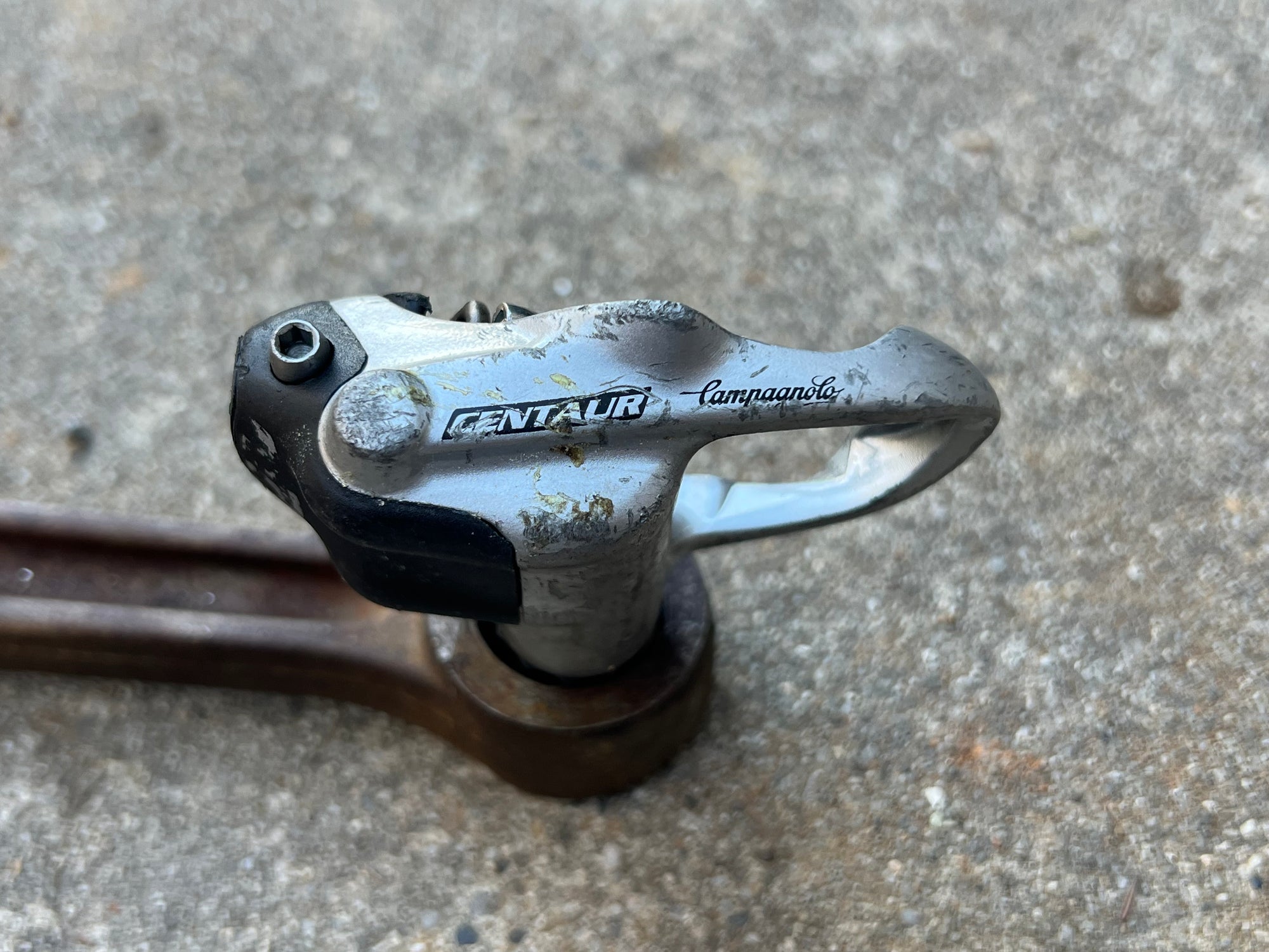 Campagnolo Centaur Pro Fit Clipless Pedals Road Bike Gray Vintage