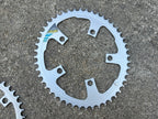Sugino Cycloid 28/38/48T 110/74 BCD 5 Bolt Oval Chainring Set Vintage MTB Touring