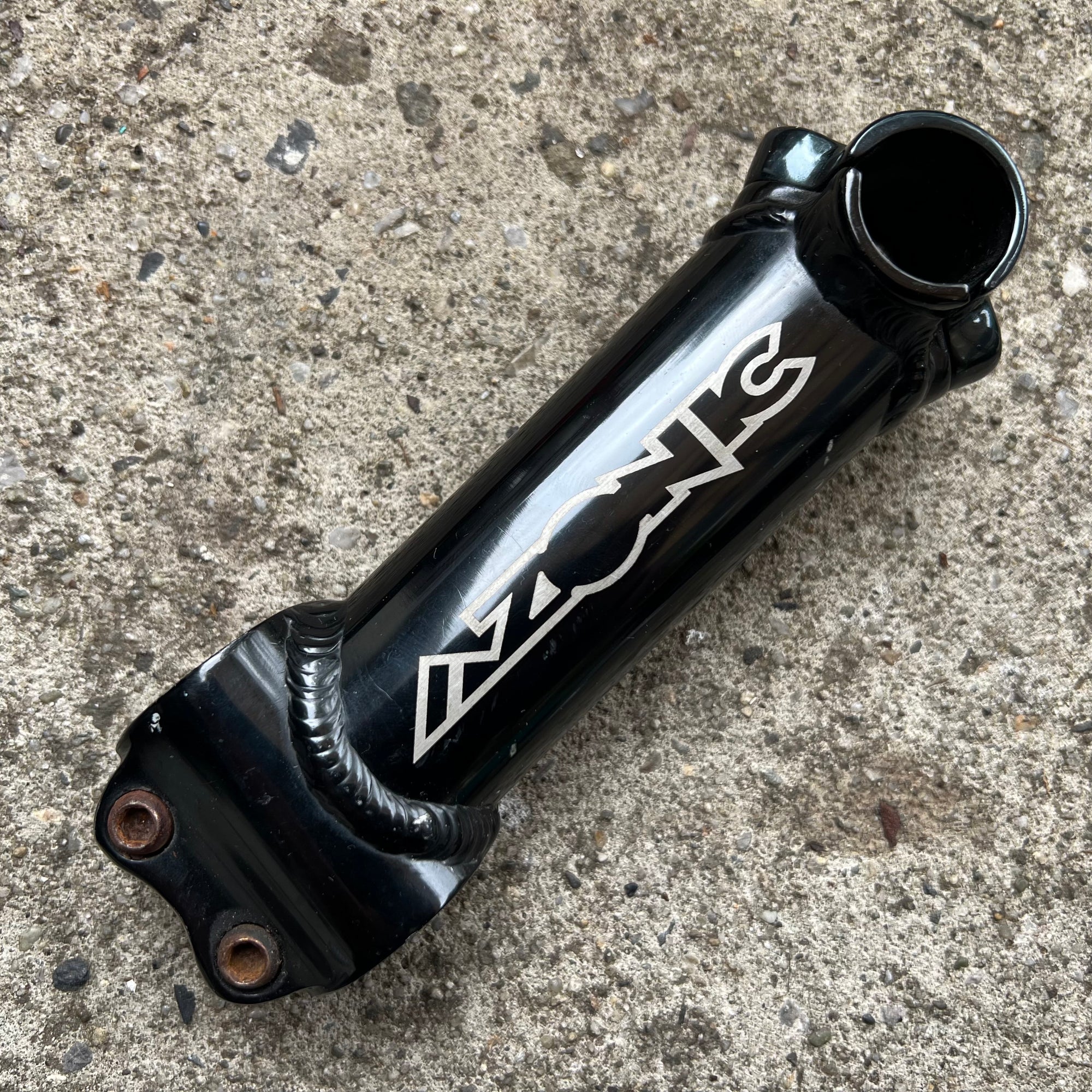 Azonic ORC 25.4x135mm 1 1/8” Threadless Stem Vintage Retro MTB Mountain Black