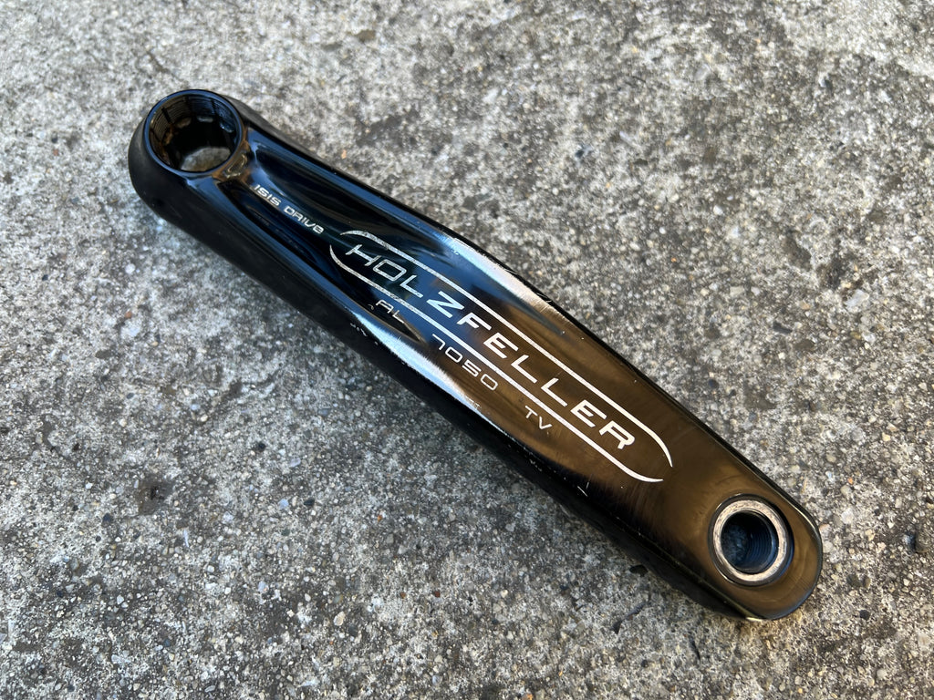 Truvativ Holzfeller ISIS 170mm 104/64 BCD Downhill MTB Double Triple Black Crankset