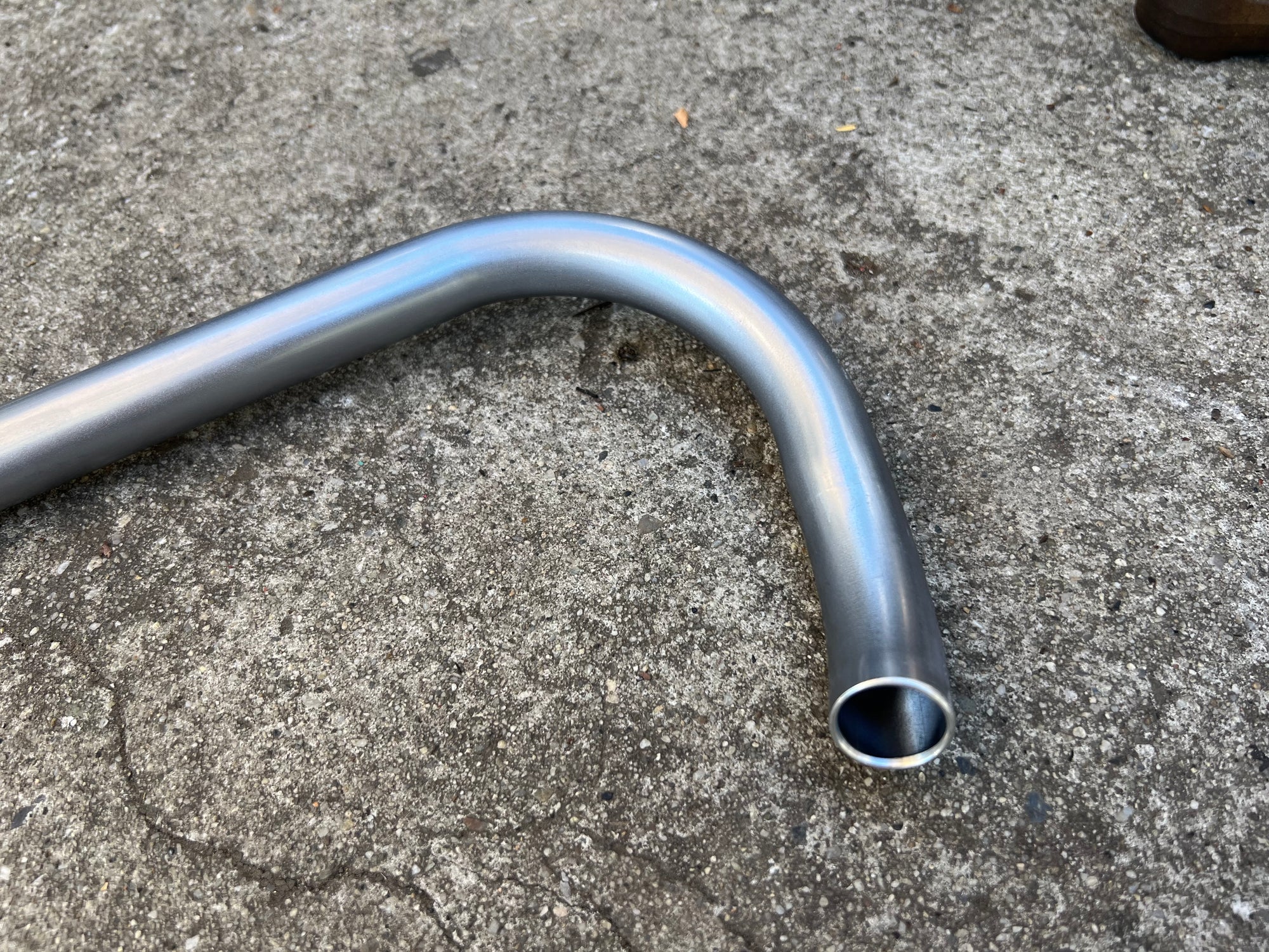 Scott AT2 560x25.4mm Bullhorn Bars Vintage Mountain Bike MTB XC Racing Silver