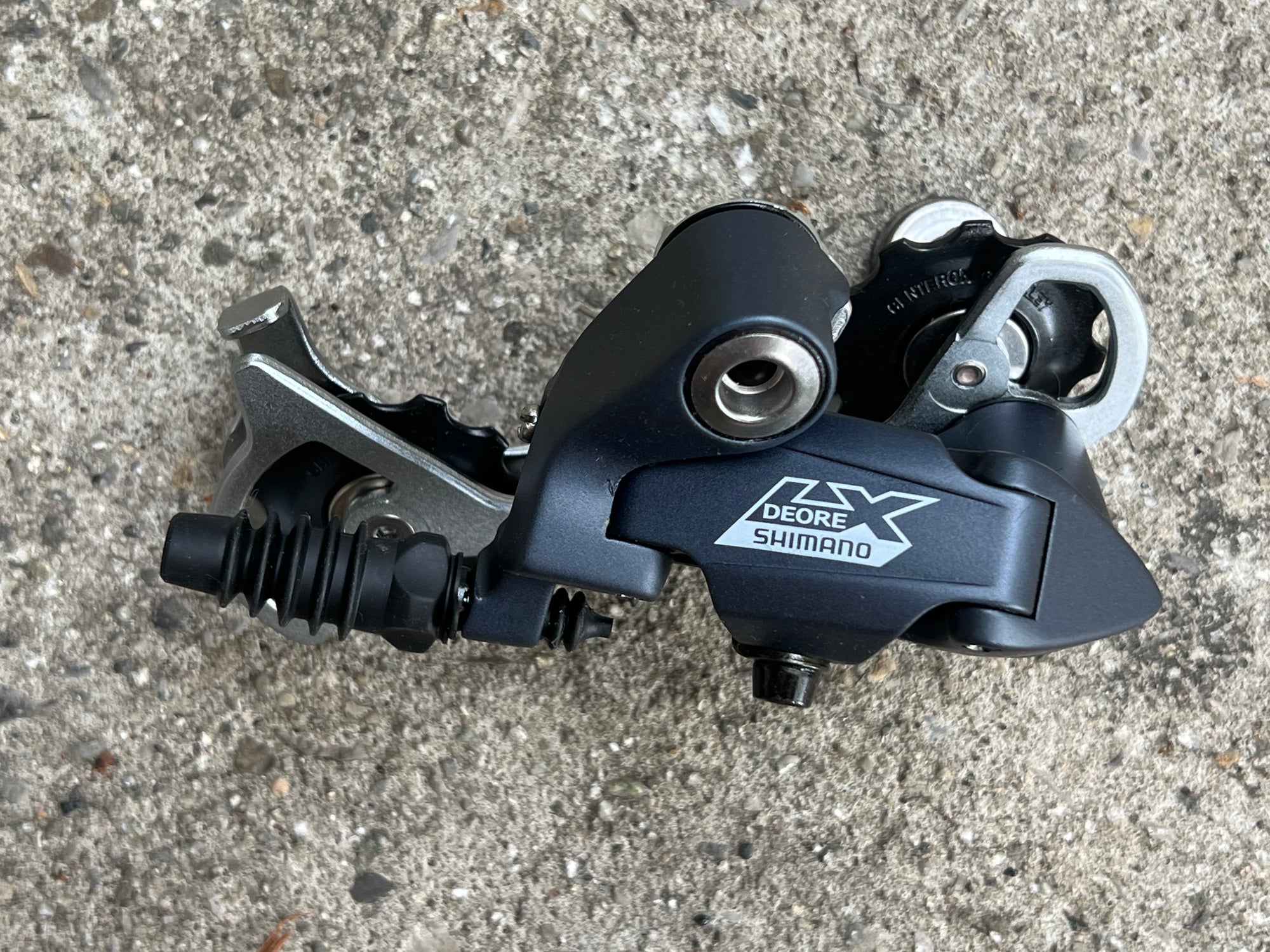 NOS NEW Deore LX M570 9 Speed Rear Derailleur Vintage MTB Long Cage