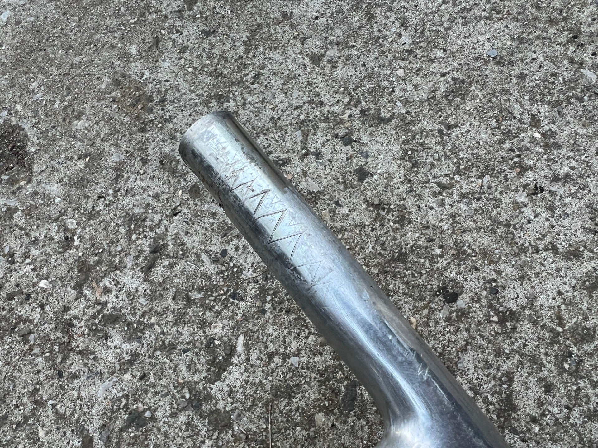 3TTT Quill Stem 26.0x90mm 1” Vintage Retro Silver Road Bike Gray Touring Drop  - Image 8
