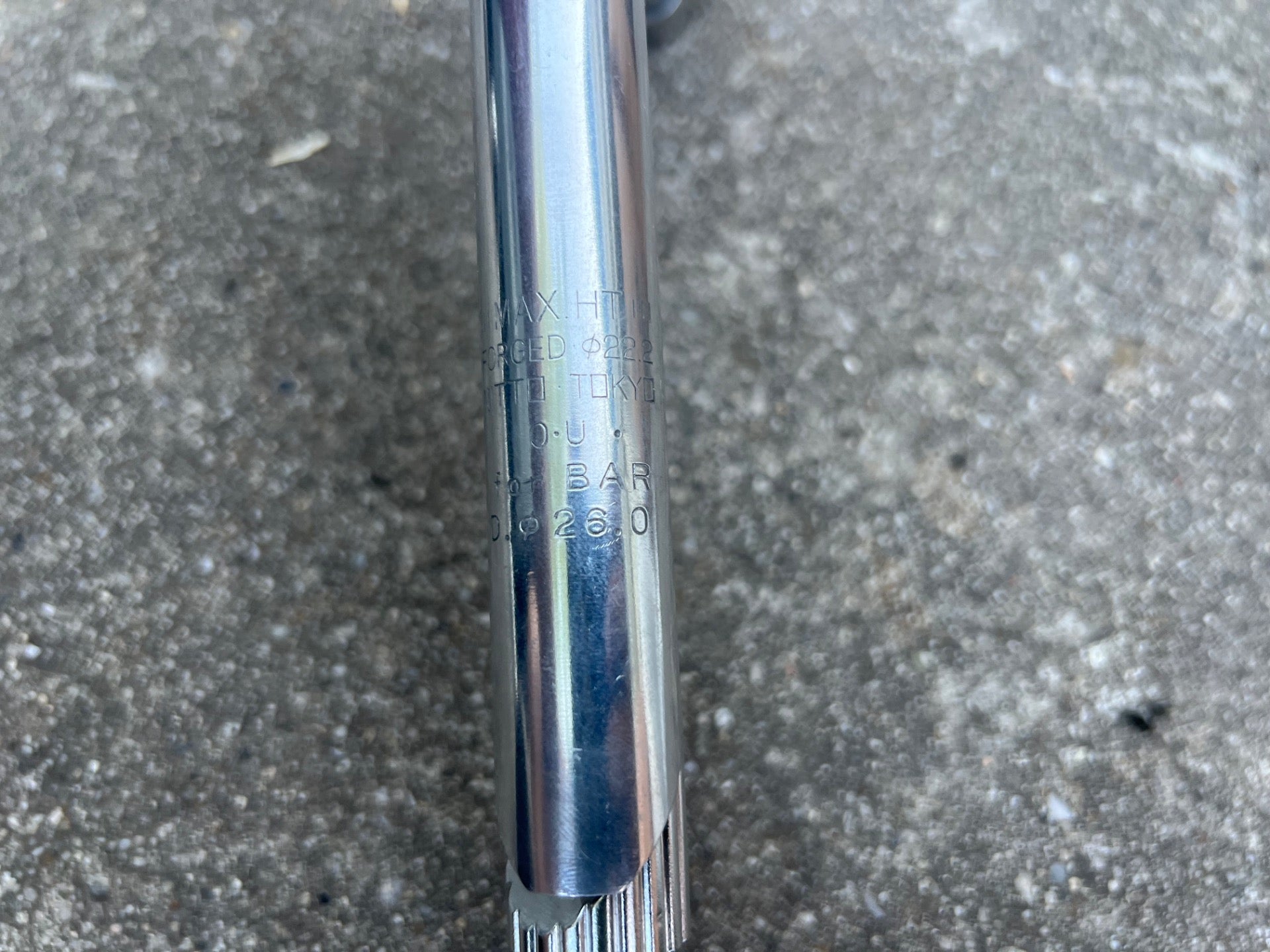 NICE Nitto Technomic 100x26.0mm Quill Stem Silver 1” 1in Vintage Touring Road  - Image 8