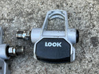 Used Look Carbon Clipless Pedals Gray Vintage Road Bike 9/16 Eroica Race-Bicycle Bin