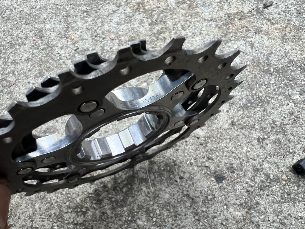 Shimano Dura Ace CS-7800 12-25T 10 Speed Cassette Titanium TI Road Bike Tri Race - Image 8