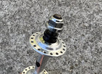 Used Gipiemme Special Track Hubset 100/120mm 36H Bolt On Axle Vintage Silver Hubs-Bicycle Bin