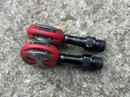 Used Speedplay Light Action Pedals & Shims Clipless Red Road Bike Bolts Gravel MTB XC-Bicycle Bin