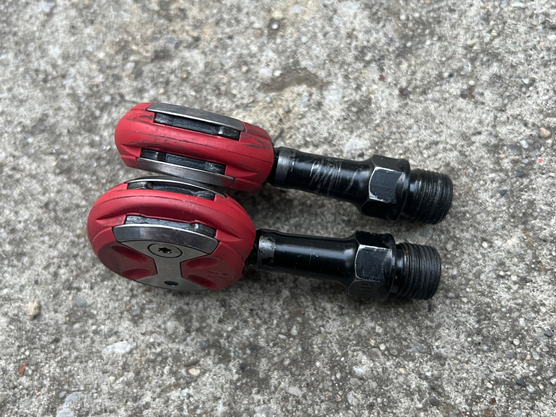 Speedplay Light Action Pedals & Shims Clipless Red Road Bike Bolts Gravel MTB XC - Image 8