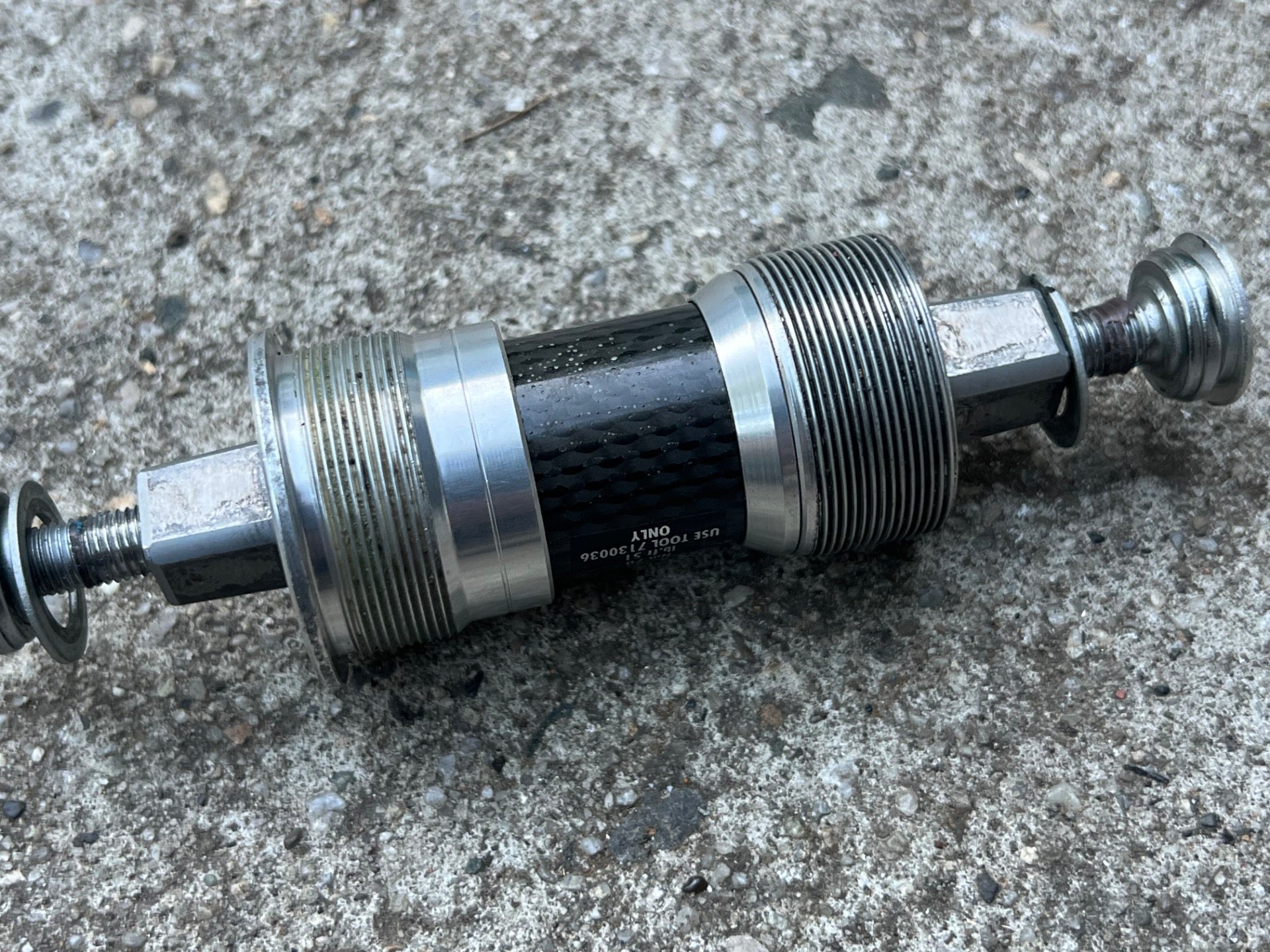 Campagnolo Record 68x102mm Bottom Bracket English Thread W Bolts Carbon Road  - Image 8