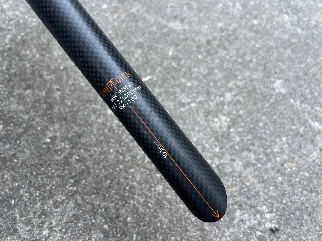 NEW FSA VCLS 27.2x300mm Seatpost Carbon Road Bike Cycling Black  - Image 8