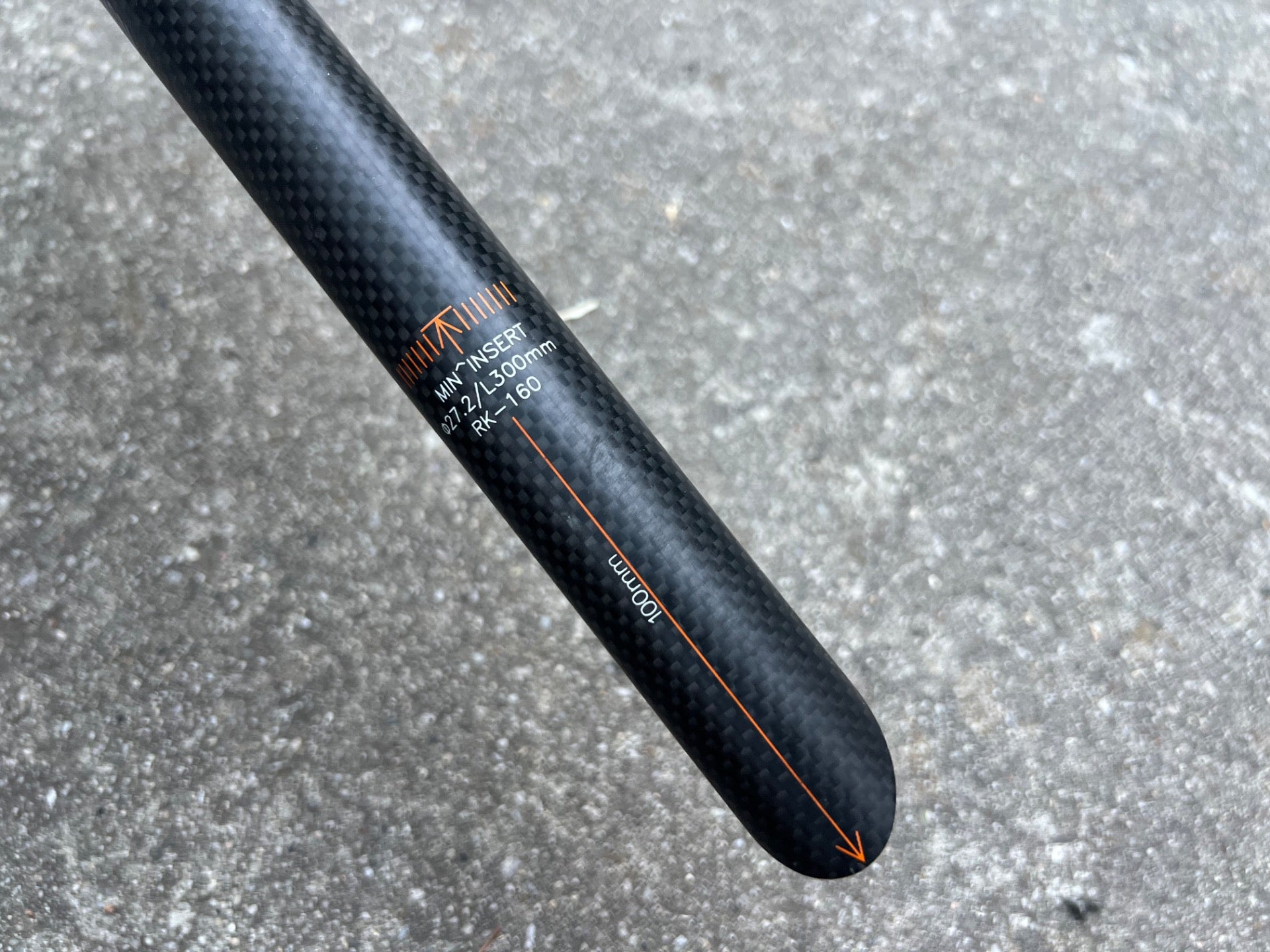 NEW FSA VCLS 27.2x300mm Seatpost Carbon Road Bike Cycling Black  - Image 8
