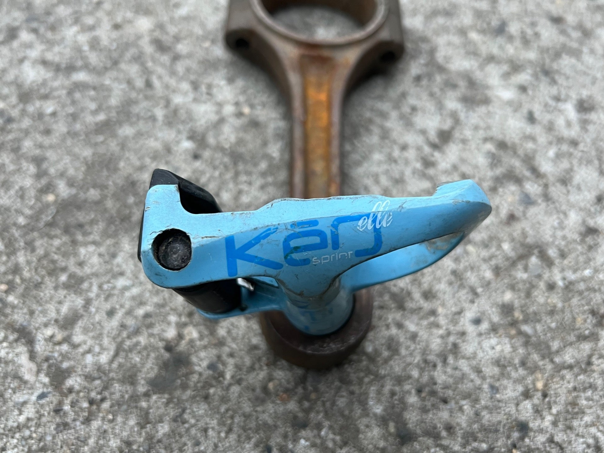 Look KEO Elle Sprint Clipless Pedals Blue Road Bike Gravel Cycling Black  - Image 8