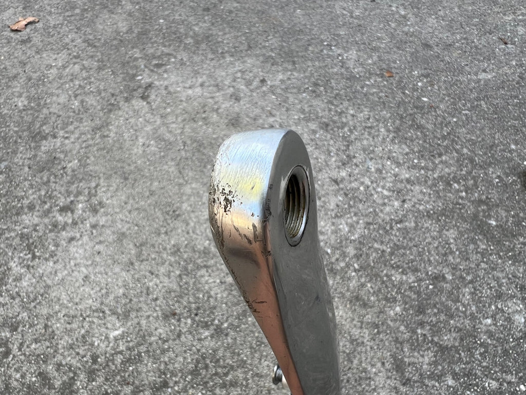 Specialized Strongarm Cranks 104/64 BCD 175mm Silver Triple Vintage MTB Retro - Image 13