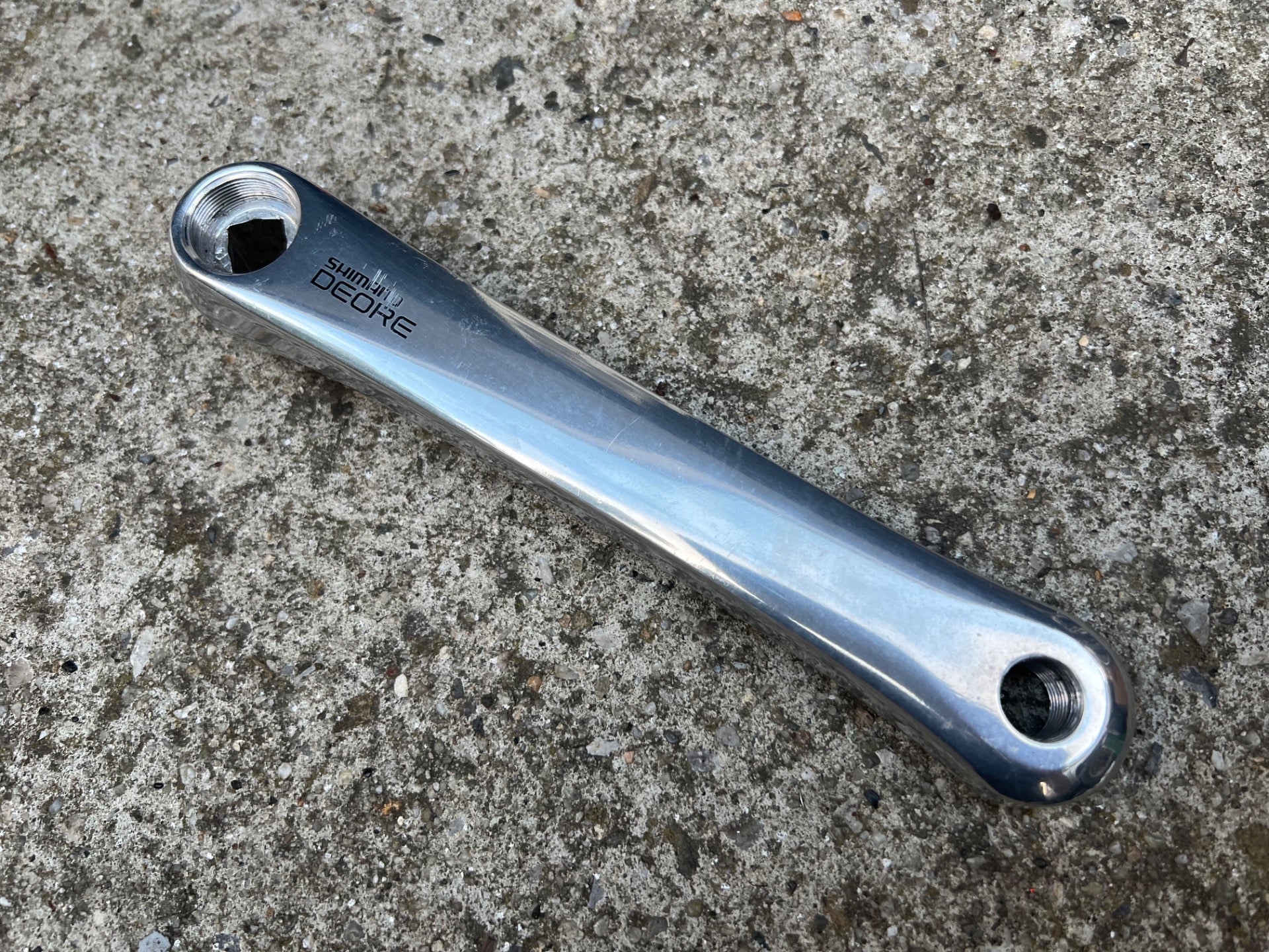 Shimano Deore FC-MT60 170mm Cranks 110/74 BCD Vintage Retro Mountain Bike MTB   - Image 10