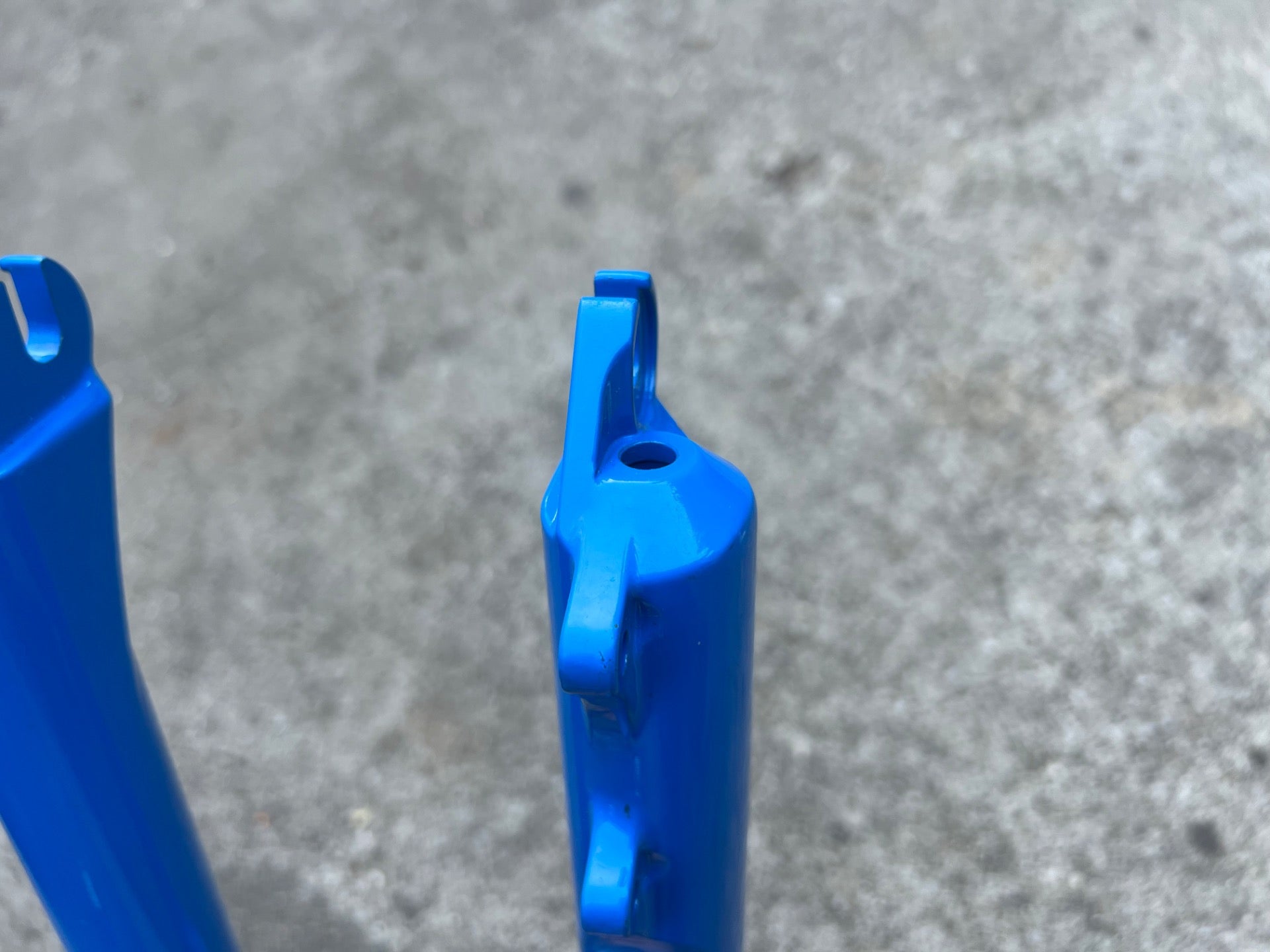 NOS RockShox 1998-1999 SID Lowers Blue 28mm Vintage Retro Fork XC V Brake - Image 8