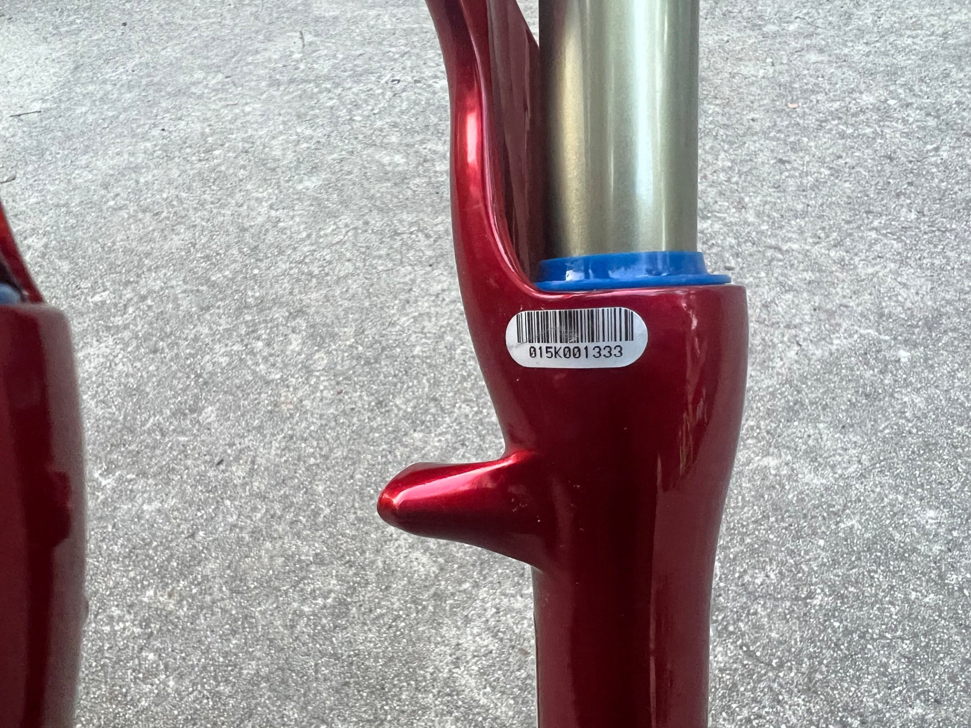 SERVICED RockShox Judy Race 80mm 1 1/8” Threadless Fork Red Vintage MTB Disc  - Image 14