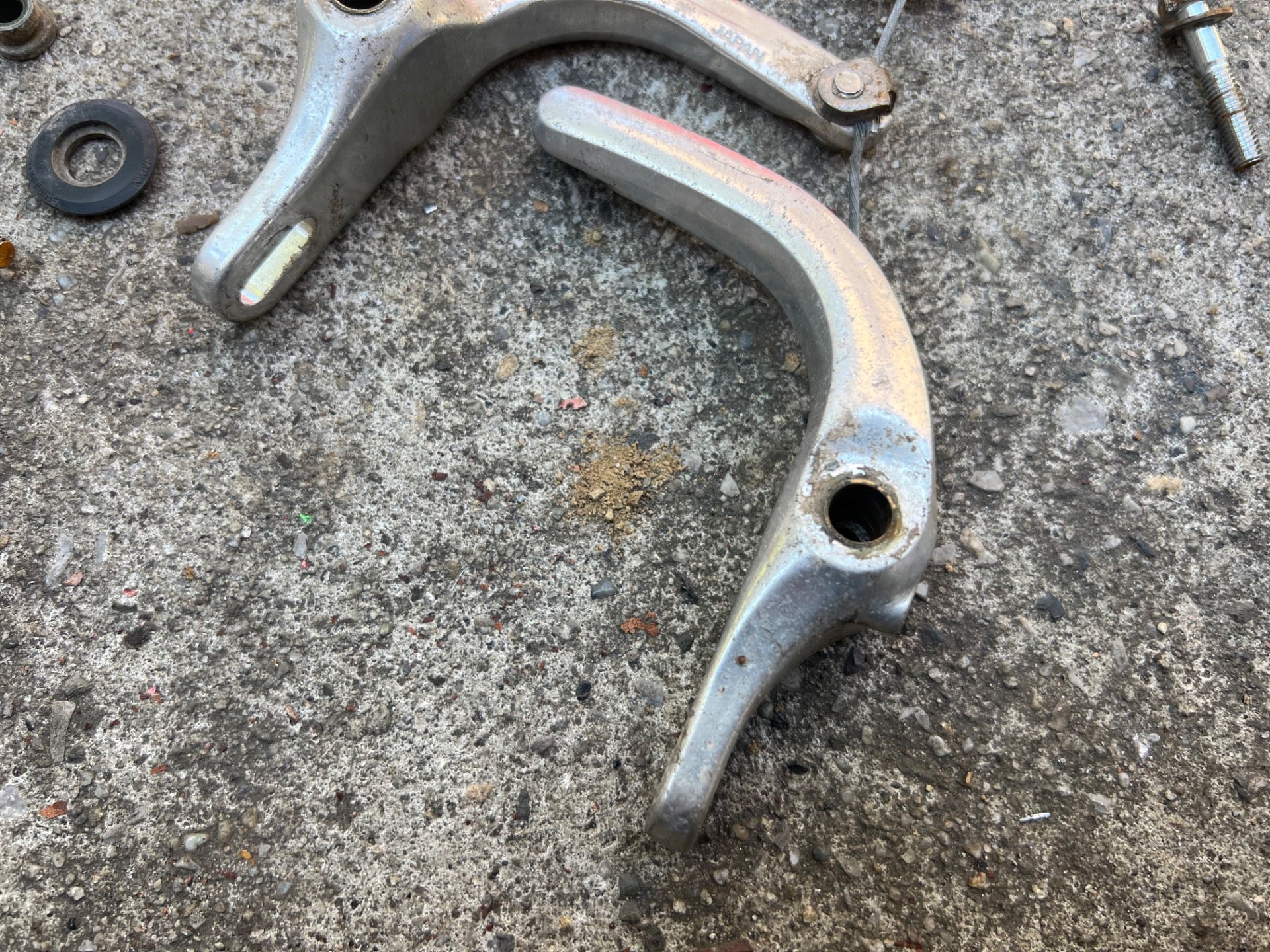 Shimano Exage BR-M453 U Brake Vintage MTB BMX Gray Mountain Touring Retro Rear  - Image 8