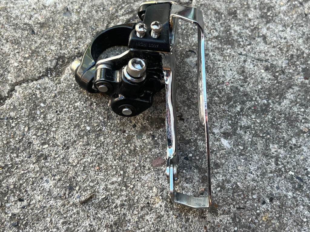 Shimano Deore LX M567 28.6mm Bottom Pull Front Derailleur 3x8 Triple Black MTB - Image 8