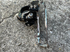 Used Shimano Deore LX M567 28.6mm Bottom Pull Front Derailleur 3x8 Triple Black MTB-Bicycle Bin