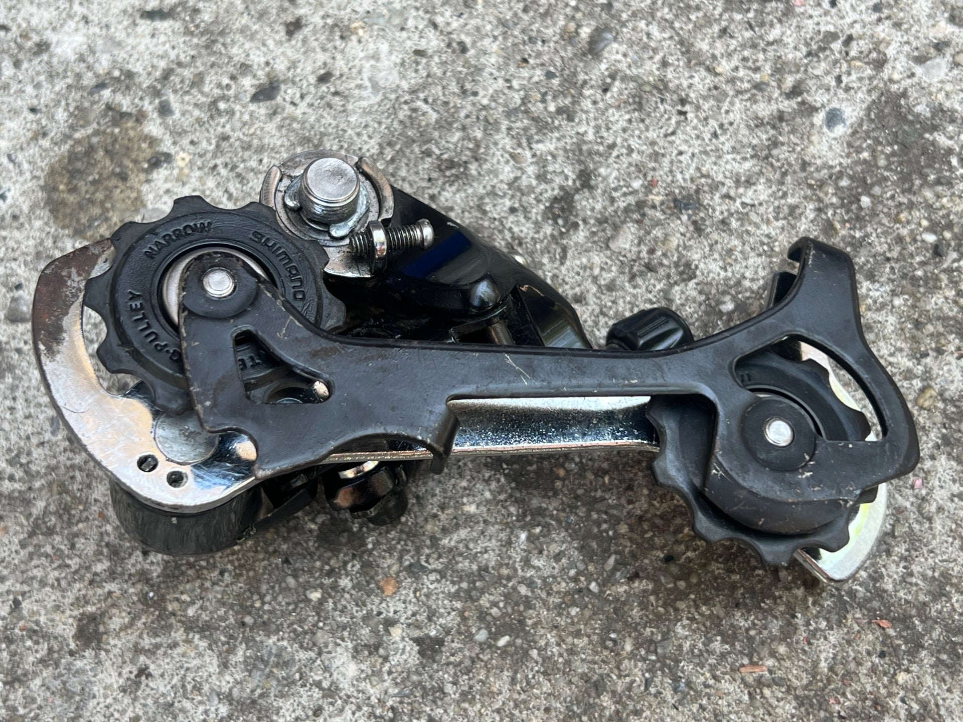CLEAN Shimano Deore LX RD-M567 Rear Derailleur 8 Speed Long Cage Vintage MTB - Image 8