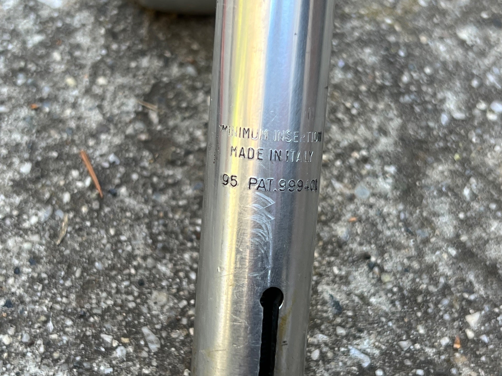 Cinelli 1R Wedge Stem 95x26.0mm 1” Vintage Road Bike Retro Silver Aluminum Quill - Image 9
