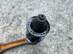Used Bontrager 130mm 24H Hole Rear Hub Black Road Bike Cycling Gravel Aero Rim Trek-Bicycle Bin