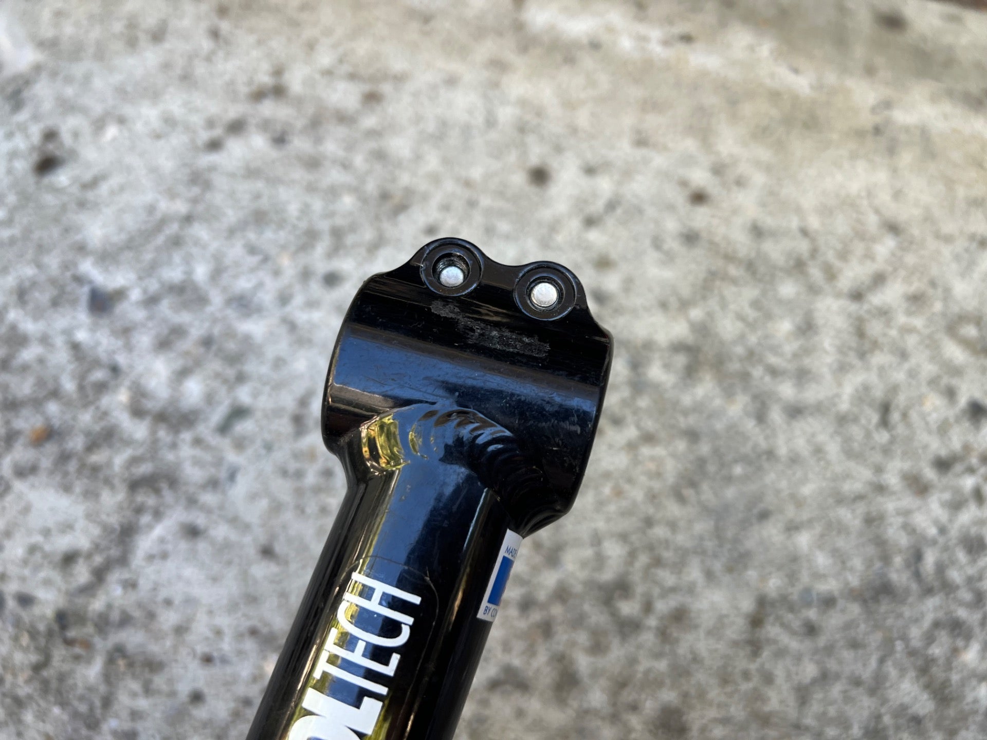 Control Tech 135x25.4mm 1 1/8” Threadless Stem Black Aluminum Vintage MTB Retro  - Image 8