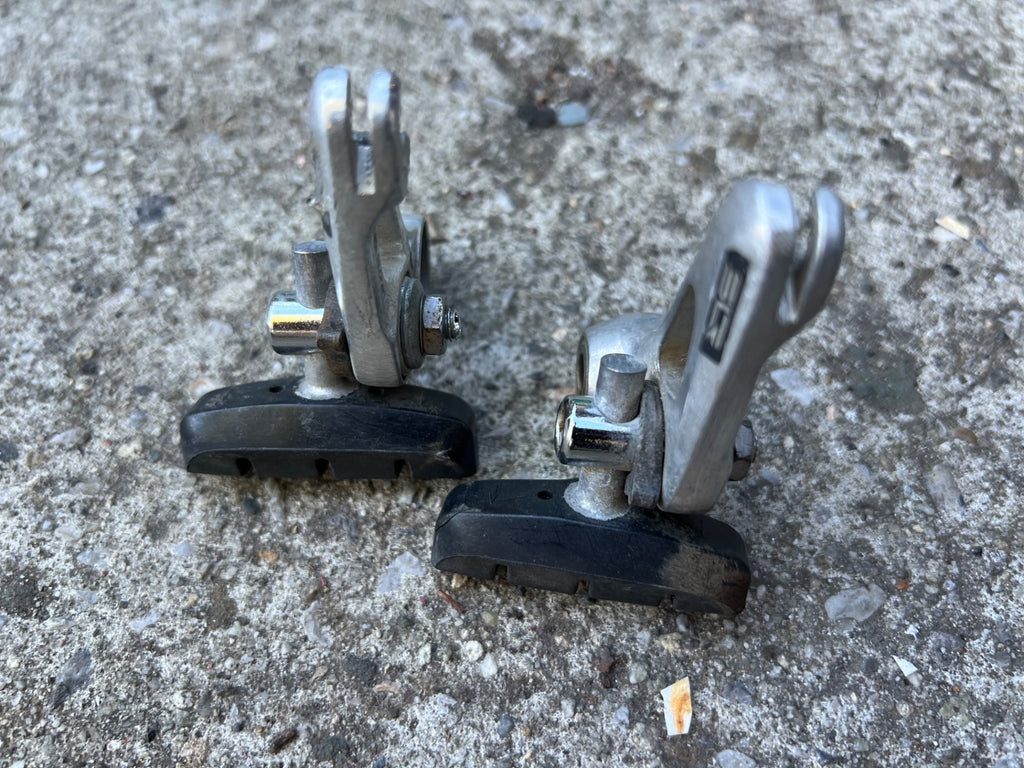 Used Shimano Deore BR-MT62 Brakes Brake Set Cantilver Vintage MTB Gravel Touring Gray-Bicycle Bin