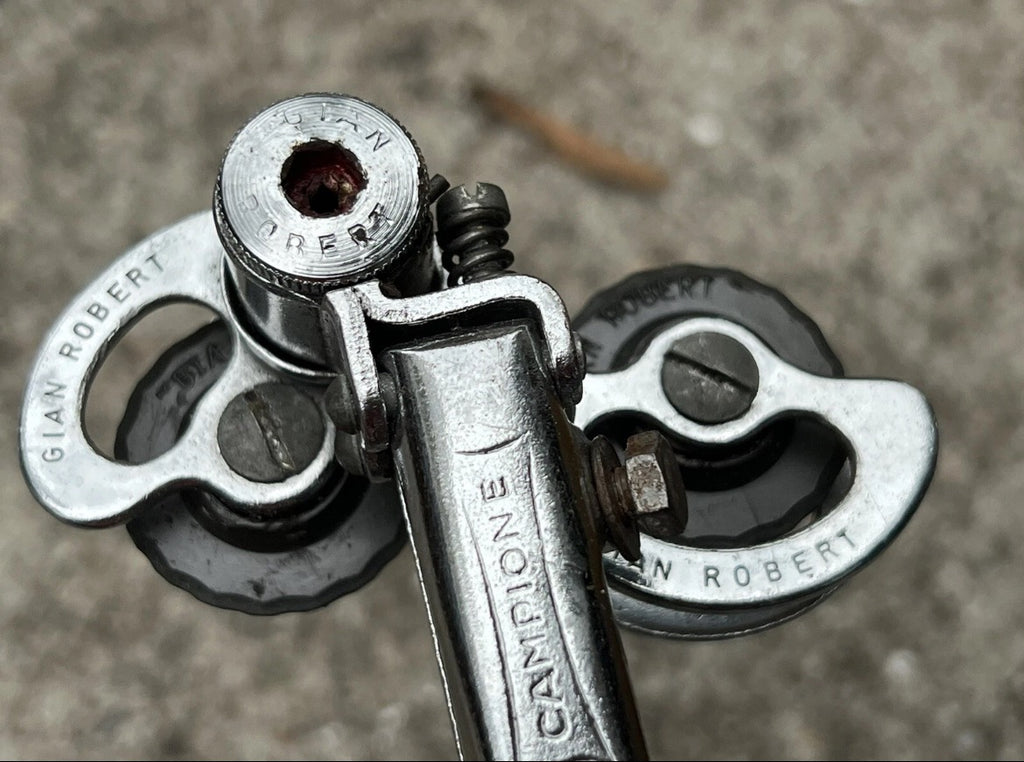 NICE Cyclo Campione Rear Derailleur 5 Speed Vintage Road Steel Chrome Retro - Image 8