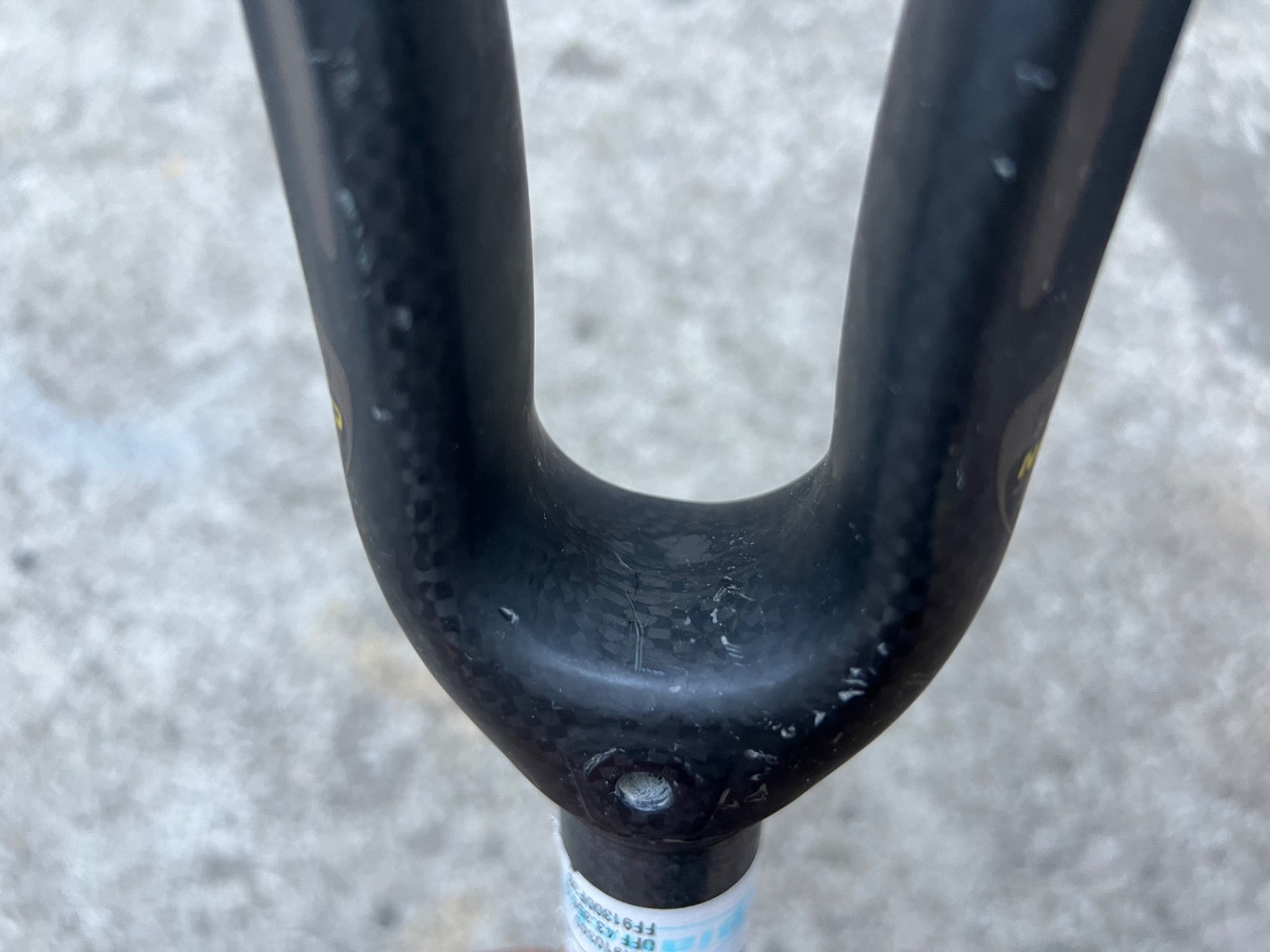 Bianchi XL Full Carbon Fork 700c 1 1/8” Threadless 7.5in Road Bike Black Racing - Image 13