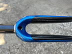 Used Orbea Carbon Fork 700c 1 1/8” 10in Threadless Steerer Fiber Blue Black Road Bike-Bicycle Bin