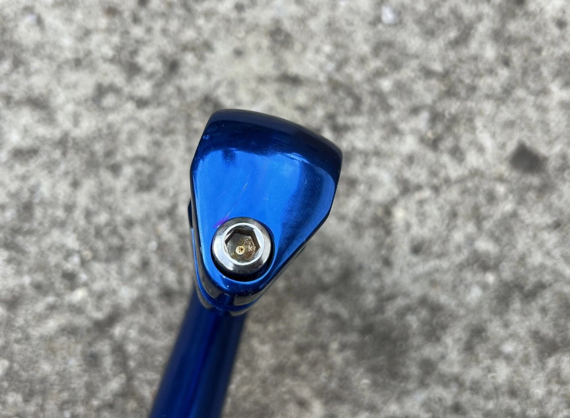Nitto 100 Quill Stem 1” 25.4x100mm Blue Anodized Stem Track Road Bike Vintage - Image 8
