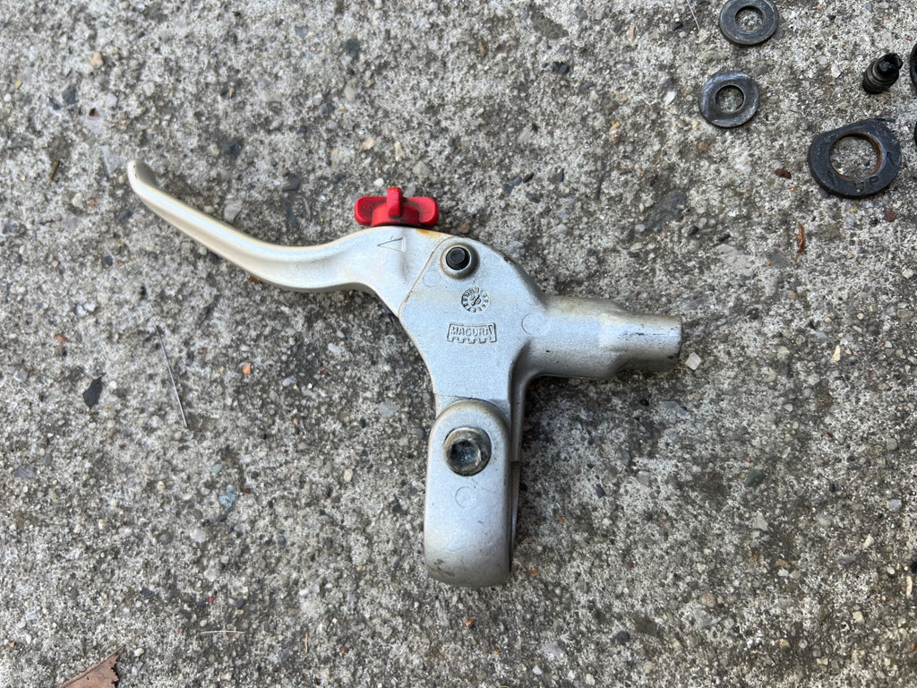 Magura Evolution Evo HS Brakes Silver Aluminum Steel Front and Rear Vintage MTB  - Image 12
