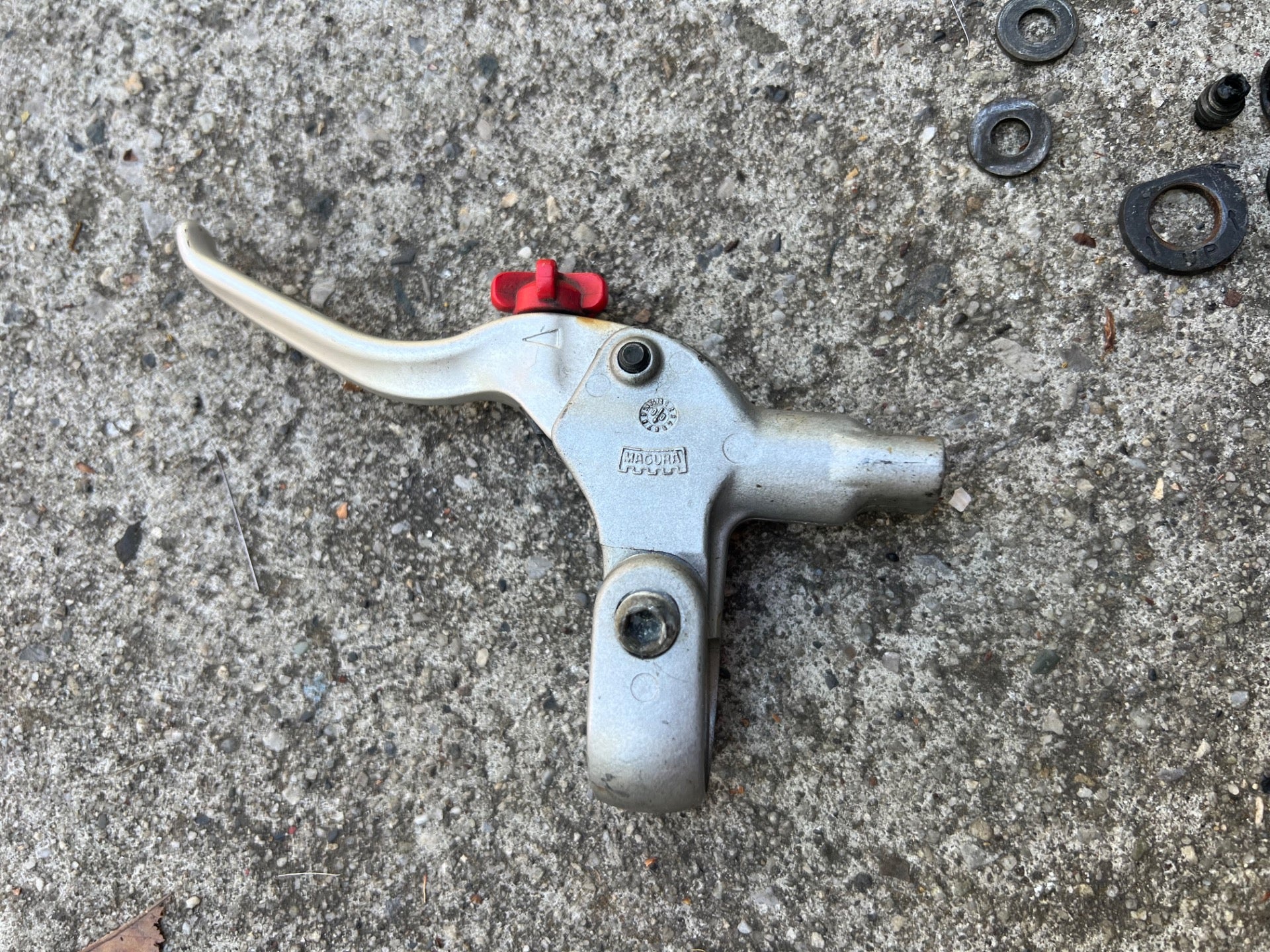 Magura Evolution Evo HS Brakes Silver Aluminum Steel Front and Rear Vintage MTB  - Image 12