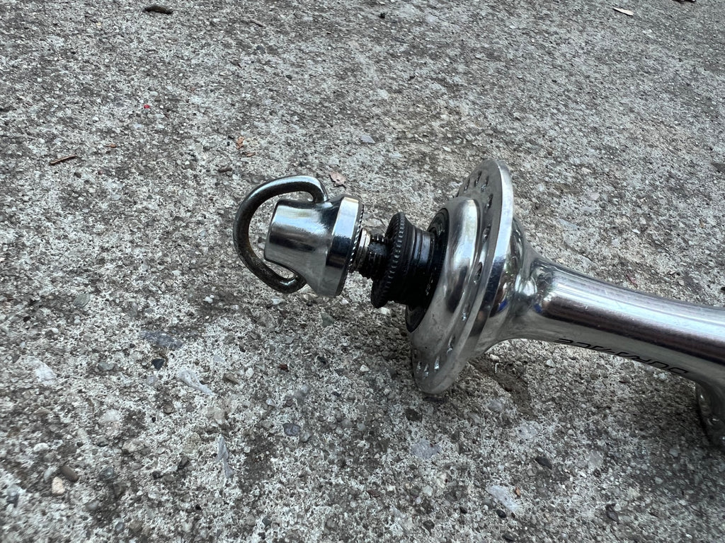 Shimano Dura Ace 7400 36H Hole Front Hub & Quick Release Vintage Road Bike   - Image 8