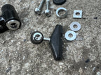 Used Suntour SE XC Left Brake Arm & Parts Bolts Washers Pad Cantilever Vintage Retro-Bicycle Bin
