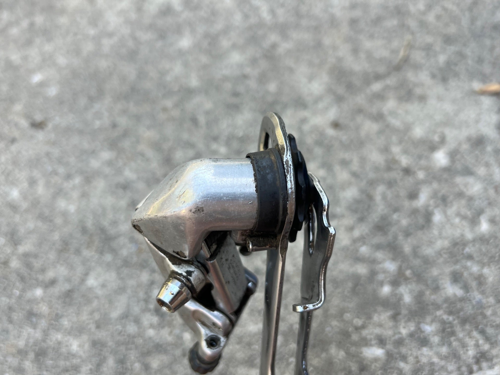 Shimano Deore RD-MT62 7 Speed Rear Derailleur Vintage MTB Touring Gray Silver  - Image 8