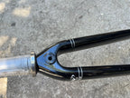 Used Bontrager Carbon OCLV Fork 700c 1 1/8” to 1 1/4” 9” Tapered Threadless Black-Bicycle Bin