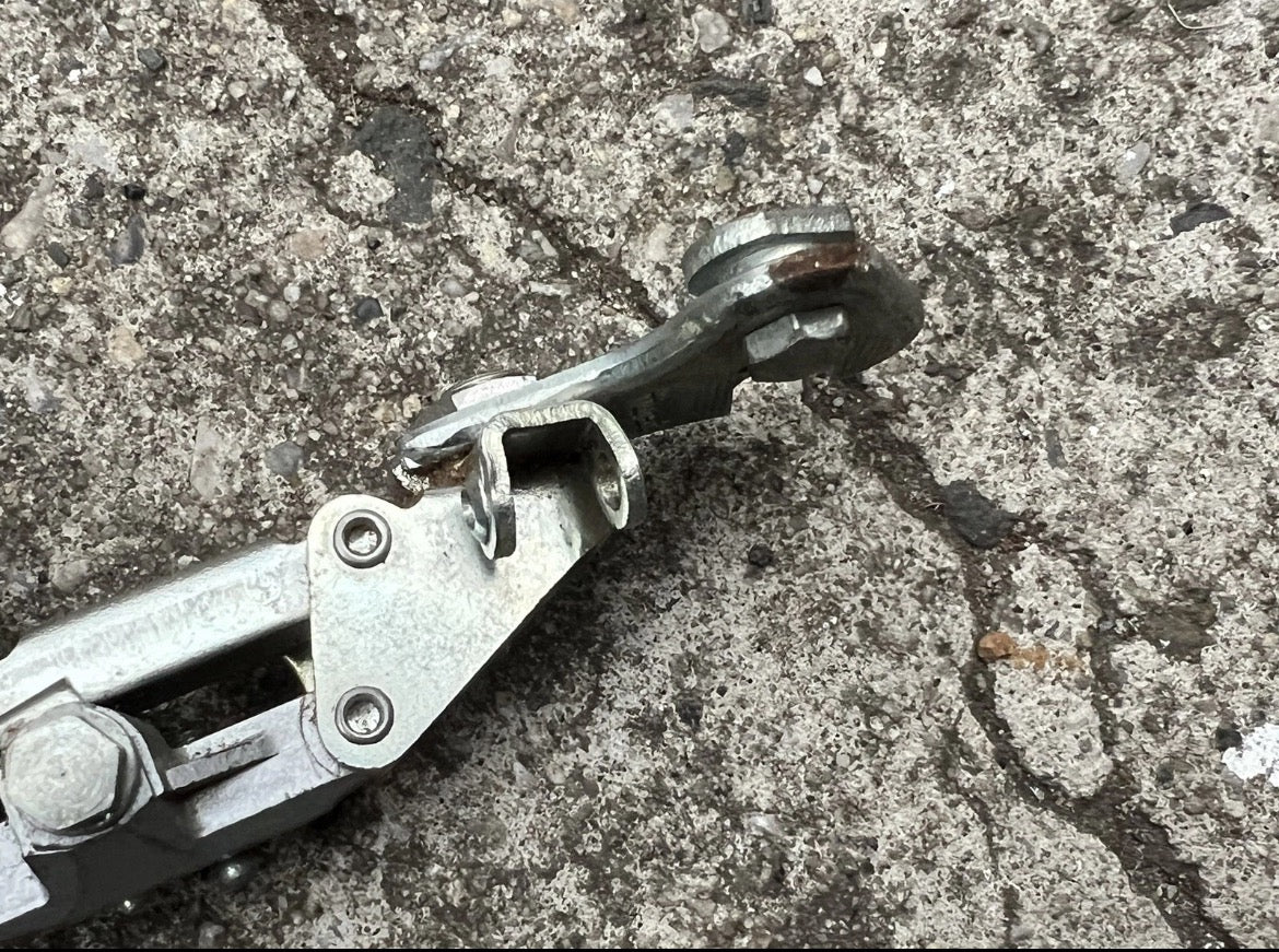 Huret ECO Short Cage Rear Derailleur Vintage Road Bike 5/6/7 Speed Silver Gray - Image 8