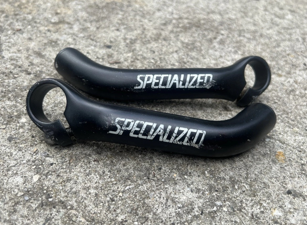 Specialized Bar Ends Black Vintage Mountain Bike MTB Retro Aluminum XC Racing - Image 8