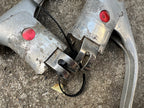 Used Dia Compe Drop Bar Brake Levers Pair Silver Aluminum Gray Vintage Retro Road-Bicycle Bin