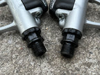 Used Campagnolo Centaur Clipless Pedals Pro Fit Vintage Road Gravel Bike Gray-Bicycle Bin