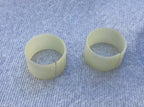 Used Manitou Mach 5 Comp XC Fork Lowers Silver Gray 26” Vintage MTB 28.6mm Bushings-Bicycle Bin