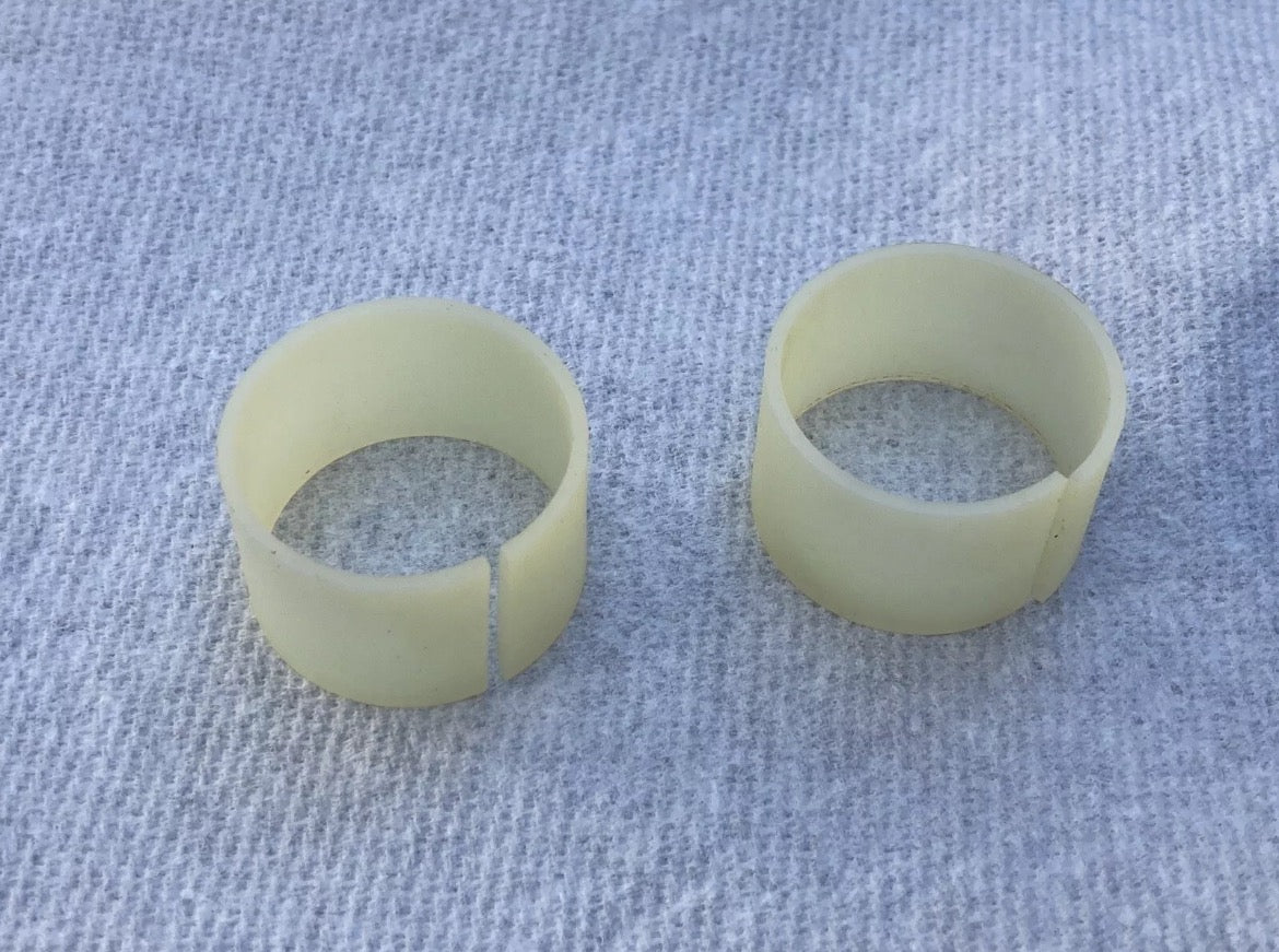 Manitou Mach 5 Comp XC Fork Lowers Silver Gray 26” Vintage MTB 28.6mm Bushings - Image 8