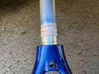 Used Bontrager Carbon Fork 700c 1 1/8” 8.5” Threadless Steerer Black Blue Road Fiber-Bicycle Bin